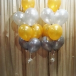 ลูกโป่งมุก ลูกโป่งสวรรค์แบบช่อละ 7 ใบ ใช้แก๊สฮีเลียมปลอดภัย100%