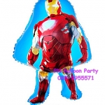 ลูกโป่งการ์ตูนไอออนแมน Iron Man Super Hero Foil Balloon