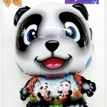 ลูกโป่งการ์ตูนรูปหมีแพนด้า Panda Balloon
