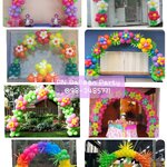 ซุ้มโค้งดอกไม้ & ต้นไม้ Flower& Tree Balloons colum สำเนา
