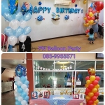 รีวิว เสาลูกโป่งเจ้าหญิงเอลซ่า-ไอออนแมน และช่อลูกโป่งเอลซ่า-ไอออนแมน