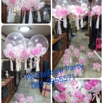 ลูกโป่งใสบับเบิ้ลงานอเมริกา ใสแจ๋ว ลอยนาน7-14 วัน พร้อมฐานฟรุ้งฟริ๊ง