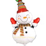 ลูกโป่งตุ๊กตาหิมะ สโนแมน Christmas Snowman Balloon