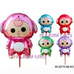 ลูกโป่งก้านเบบี้ทรี Baby Three Balloons