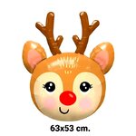 ลูกโป่งกวางเรนเดียร์ Christmas Reindeer Balloon