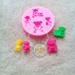 โมลซิลิโคน หมีน้อยสี่ตัว