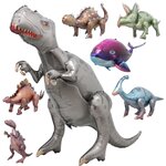 ลูกโป่งไดโนเสาร์ 4D ยืนตั้งพื้นได้ Dinosaurs Balloon
