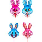 ลูกโป่งก้านกระต่าย Little bunny rabbit Balloon