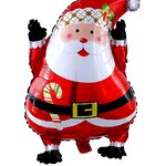 ลูกโป่งซานต้าครอส Christmas Santa Balloon