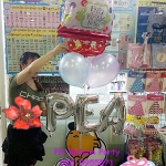 ตัวอย่างช่อลูกโป่งวันเกิดพร้อมชื่อ ฟรีค่าจัดช่อ+ฐานลูกโป่ง