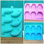 ✅️🇹🇭 แม่พิมพ์ ซิลิโคน ปลา มีหลายแบบ Silicone Mold วุ้นแฟนซี ขนมชั้น สบู่ เจริญ12