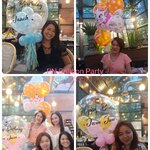 รีวิว ลูกโป่งบับเบิ้ลญี่ปุ่น พร้อมข้อความ+พู่ Bubble Balloons Colorful