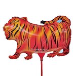 ลูกโป่งก้านการ์ตูนรูปเสือ Tiger Balloon