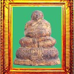 พระบูชาสังกัจจายน์จีวรดอก ยุครัตนโกสินทร์ หน้าตัก 5 นิ้ว