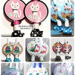 คละลาย แตรเป่าวันเกิดลายสุดน่ารัก ลิ้นมังกร เป่ามีเสียง แพค 2 ชิ้น