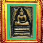 พระเนื้องาช้างแกะหลวงพ่อกวยวัดโฆสิตาราม องค์ที่ 6