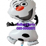 ลูกโป่งโอราฟ ตุุ๊กตาหิมะ เอลซ่า FROZEN Olaf Snow Doll Princess Foil Balloon