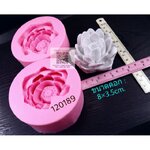 โมลซิลิโคนดอกไม้ แม่พิมพ์ ดอกบัว ดอกกุหลาบ สำเนา