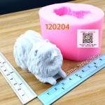 แม่พิมพ์ซิลิโคน สุนัข ปอมเมอเรเนี่ยน โมลซิลิโคนสามมิติ 3D Silicone mold เจริญ12