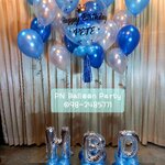 SET ช่อลูกโป่งบับเบิ้ลญี่ปุ่น พร้อมข้อความ+พู่ Bubble Balloons Colorful