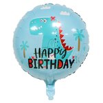 ลูกโป่งวันเกิดมังกร ไดโนเสาร์ Dragon foil Balloons Happy Birthday