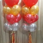 ช่อลูกโป่งอวยพรวันเกิดภาษาจีน 生日快乐