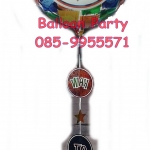 ลูกโป่งรับปริญญา Jumbo Congrats GRAD Foil Balloon Anagram U.S.A.