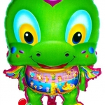 ลูกโป่งมังกร การ์ตูนสีเขียว Green Dragon Balloon