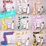 สายร้อยลูกโป่ง ความยาว 5 เมตร สีใส ใช้งานง่ายสะดวกรวดเร็วสำหรับมือใหม่