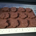 ครอบครัวนกฮูก แม่พิมพ์ซิลิโคน