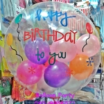 รีวิว บับเบิ้ลจีน Happy Birthday to You แบบเป่าลมใส่ก้านถือ