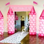 เสาลูกโป่งปราสาทเจ้าหญิง Casel Balloon Standing ลูกโป่งงานปาร์ตี้ งานวันเกิด