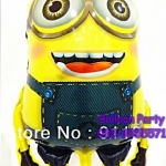 ลูกโป่งการ์ตูนมินเนี่ยน 2 ตา Despicable Me Two Eye Minion Foil Balloon