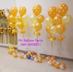 รับจัดลูกโป่งนอกสถานที่ มีบริการจัดส่งและตกแต่งค่ะ