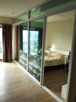 กั้นห้องกระจกอลูมิเนียมคอนโดโนเบิลรีมิกซ์ทองหล่อ