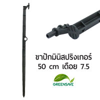 ขาปักมินิสปริงเกอร์ 50 cm เดือย 7.5 mmแพ็คละ 10 ตัว