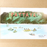Caliiico Postcard Pattaya city
