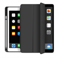 (สีดำ) Smart Case Pastel (มีที่เก็บปากกา) - เคส iPad 9.7" (2018)