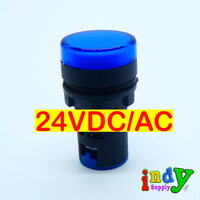 สีน้ำเงิน 24VDC/AC