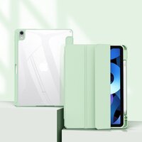 (สีเขียวอ่อน) Smart Case หลังใส - เคส iPad 10.2" Gen 9 (2021)