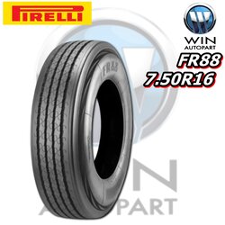 ยางรถบรรทุก เรเดียล ขนาด 7.50R16 รุ่น FR88 (ครบชุด) ชนิด TT ยี่ห้อ PIRELLI