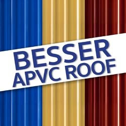 รับผลิต ขายส่ง หลังคาเอพีวีซี APVC หลังคายูพีวีซี UPVC ASAPVC หลังคาไวนิล บานเกล็ด หลังคาโปร่งแสง สมาร์ทรูฟ ตราเบสเซอร์ Besser
