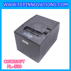 เครื่องพิมพ์ใบเสร็จ เครื่องพิมพ์กระดาษความร้อน80มม. เครื่องพิมพ์สลิป80mm. เครื่องพิมพ์ใบเสร็จอย่างย่อ80MM thermal Printer ตัดกระดาษอัตโนมัติ เครื่องพิมพ์ใบเสร็จ ยี่ห้อ CODESOFT รุ่น PL-330