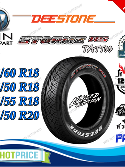 ยางรถยนต์ ขนาด 255/50R18 ,255/55R18 ,265/60R18 ,265/50R20 รุ่น STORMZ RS TATTOO ยี่ห้อ Deestone (แถมจุ๊บลม)