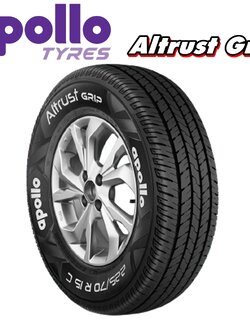 ยางรถยนต์ ขนาด 195R14 ,205/70R15 ,215/70R15 รุ่น Altrust Grip ยี่ห้อ APOLLO (แถมจุ๊บลม)