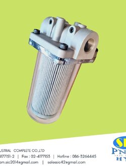 กรองไฮดรอลิค FPF-06 : Filter 3/4" In-Line Suction Filter 150 micron / Return Filter 10 Micron ไส้กรองไฮดรอลิค