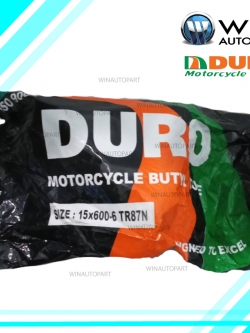 15X6.00-6 TR87 จุ๊บงอ ยางใน ยี่ห้อ DURO A