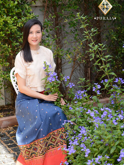 เสื้อไทลื้อผ้าลินิน