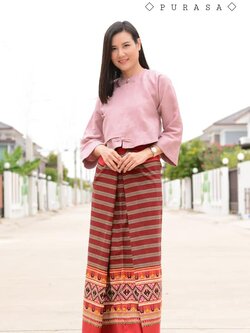 เสื้อไทลื้อผ้าลินิน