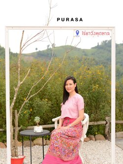 เสื้อครอปผ้าลินิน